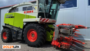 CLAAS Jaguar 830 Kemper 345 forage harvester